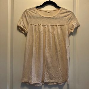 JCrew Cream T-Shirt